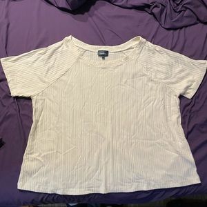 White 3X ModCloth top